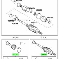 Деталь toyota 0443806590