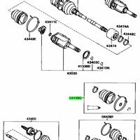 Деталь toyota 0443812162