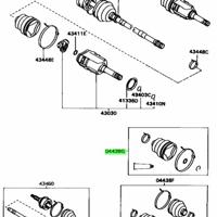 Деталь toyota 0443812280