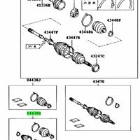 Деталь toyota 0443833021