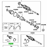 Деталь toyota 0443833090