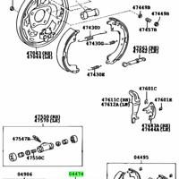 Деталь toyota 0447442010