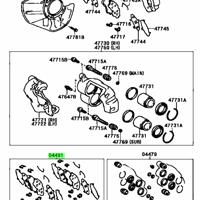 Деталь toyota 0449130330