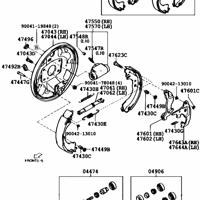 Деталь toyota 0449587401