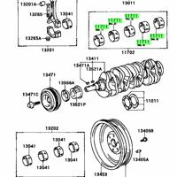 Деталь toyota 110718836003