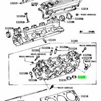 Деталь toyota 1113565011