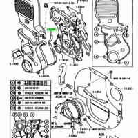 Деталь toyota 1132854020