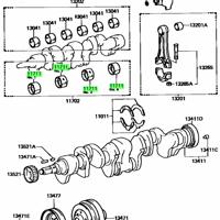 Деталь toyota 117016602002