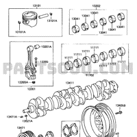 Деталь toyota 117016602004