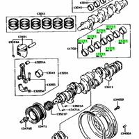 Деталь toyota 117018836001