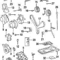 Деталь toyota 1211150130