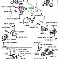 Деталь toyota 1231515080