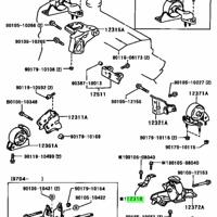 Деталь toyota 1231815050
