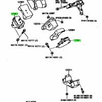 Деталь toyota 1236165010