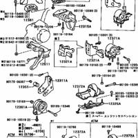 Деталь toyota 1236274460