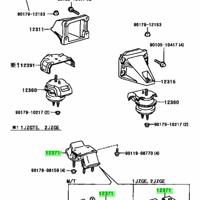 Деталь toyota 1238046040