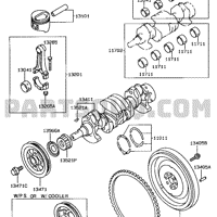 Деталь toyota 1301311062