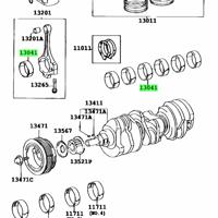 toyota 130412001001