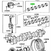 Деталь toyota 130414601101