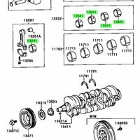 Деталь toyota 130418860001