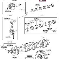 Деталь toyota 1320446020