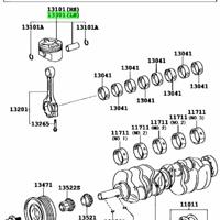 Деталь toyota 133015008003