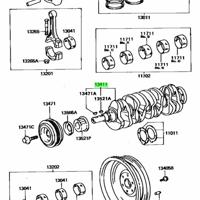 Деталь toyota 1341164903