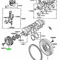 Деталь toyota 1347015110