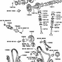 Деталь toyota 1352974010