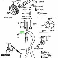 Деталь toyota 1356811053