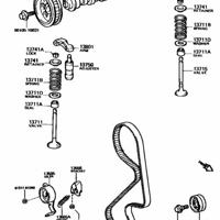 Деталь toyota 1356816010