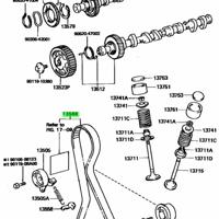 Деталь toyota 1356819115