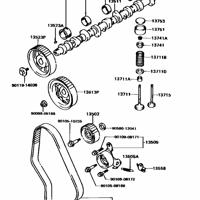 Деталь toyota 1356865010