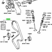 Деталь toyota 1356869067