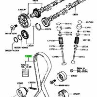 Деталь toyota 1356874012