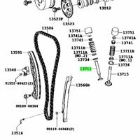 Деталь toyota 1371140040