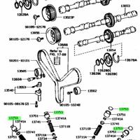 Деталь toyota 1375350010