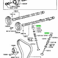 Деталь toyota 1375350060