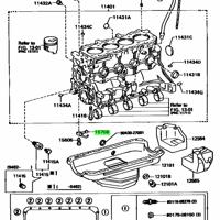 Деталь toyota 1570867010