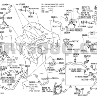 Деталь toyota 1634525020