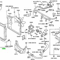 Деталь toyota 1640054640