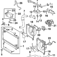 Деталь toyota 1653303030