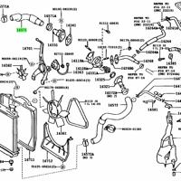 Деталь toyota 1657175080