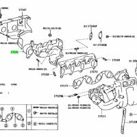 Деталь toyota 1714175101