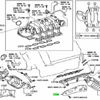 Деталь toyota 1716838150