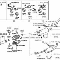 Деталь toyota 1740154094