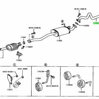 Деталь toyota 1740575190