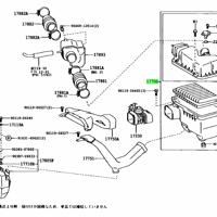 Деталь toyota 1770020180