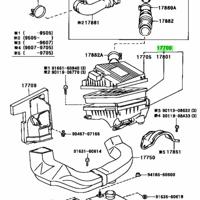 Деталь toyota 17700