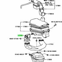 Деталь toyota 1775215040